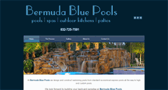 Desktop Screenshot of bermudabluepools.com